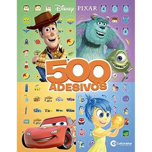 500 ADESIVOS - DISNEY PIXAR