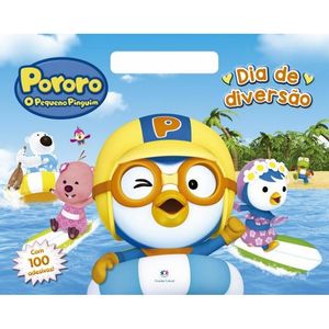 MEGABLOCO COM ADESIVOS - PORORO - DIA DE DIVERSAO