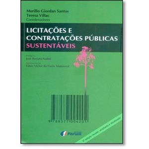LICITACOES E CONTRATACOES PUBLICAS SUSTENTAVEIS
