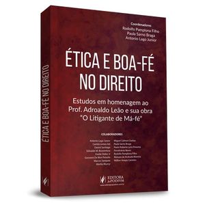 ETICA E BOA-FE NO DIREITO