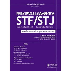 PRINCIPAIS JULGAMENTOS STF/STJ - VERSOES RESUMIDAS PARA CONCURSOS - 2º SEMESTRE 2016
