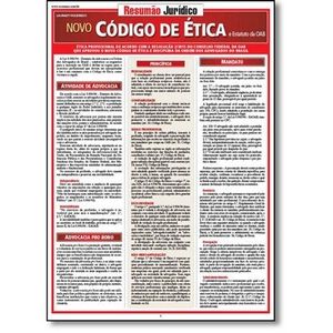 RESUMAO JURIDICO - NOVO CODIGO DE ETICA E ESTATUTO DA OAB