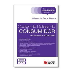 CODIGO DE DEFESA DO CONSUMIDOR - LEIS ESPECIAIS COMENTADAS PARA CONCURSOS