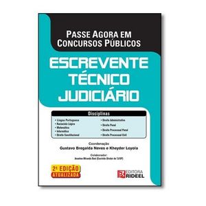 PASSE AGORA EM CONCURSOS PUBLICOS - ESCREVENTE TECNICO JUDICIARIO