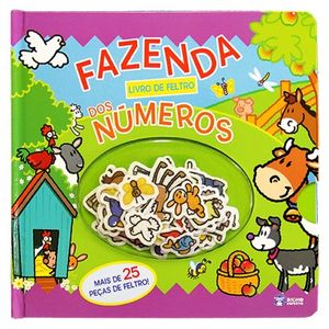 LIVRO DE FELTRO - FAZENDA DOS NUMEROS