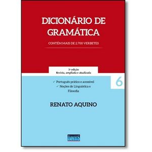 DICIONARIO DE GRAMATICA
