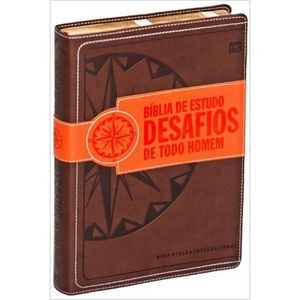 BIBLIA DE ESTUDO - DESAFIOS DE TODO HOMEM (MARROM)