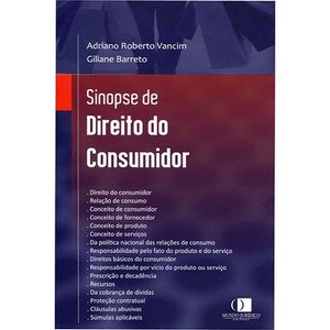 SINOPSES DE DIREITO DO CONSUMIDOR