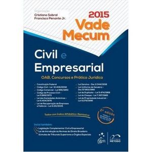 VADE MECUM - CIVIL E EMPRESARIAL OAB - CONCURSOS E PRATICA JURIDICA