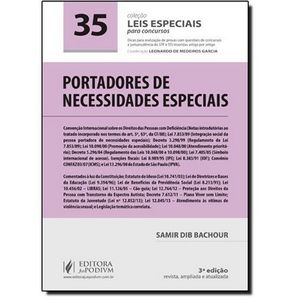 COLECAO LEIS ESPECIAIS PARA CONCURSOS V35 - PORTADORES DE NECESSIDADES ESPECIAIS