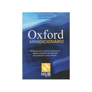 MINIDICIONARIO OXFORD PORTUGUES/INGLES - INGLES/PORTUGUES