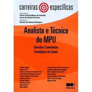 COLECAO CARREIRAS ESPECIFICAS - ANALISTA E TECNICOS DO MPU