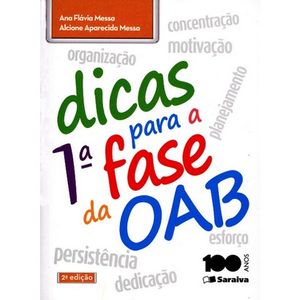 DICAS PARA A 1ª FASE DA OAB