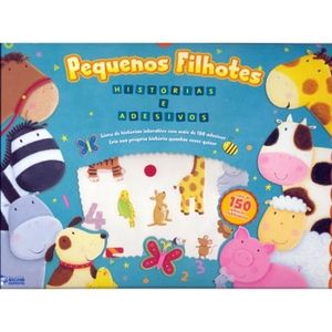 HISTORIA COM ADESIVOS - PEQUENOS FILHOTES