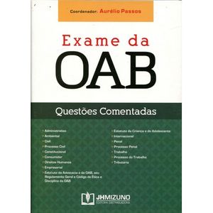 EXAME DA OAB - QUESTOES COMENTADAS