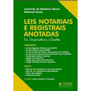 LEIS NOTARIAIS E REGISTRAIS