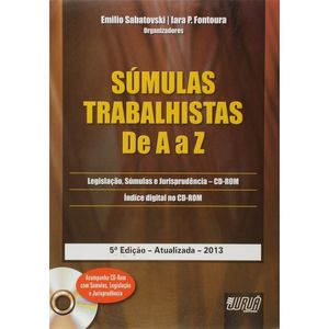 SUMULAS TRABALHISTAS DE A A Z