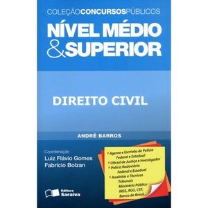 COLECAO CONCURSOS PUBLICOS NIVEL MEDIO E SUPERIOR - DIREITO CIVIL