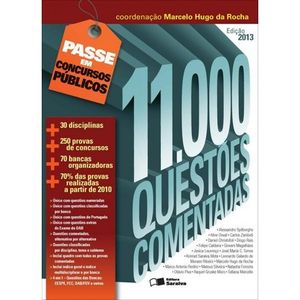 PASSE EM CONCURSOS PUBLICOS - 11.000 QUESTOES COMENTADAS