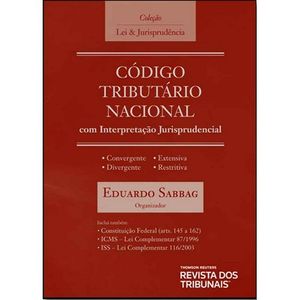 COLECAO LEI E JURISPRUDENCIA - CODIGO TRIBUTARIO NACIONAL COM INTERPRETACAO JURISPRUDENCIAL