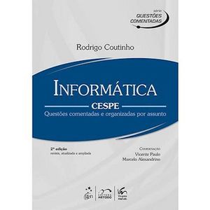 INFORMATICA CESPE - SERIE QUESTOES COMENTADAS