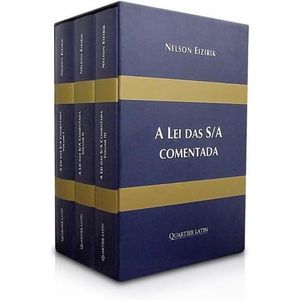 LEI DAS S/A COMENTADA - 3 VOLS