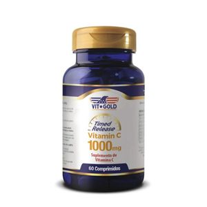 VITAMINA C VITGOLD 1000MG TIMED RELEASE 60CPR