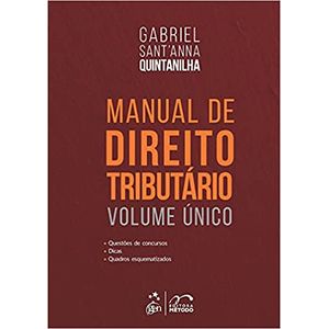 MANUAL DE DIREITO TRIBUTARIO - VOLUME UNICO