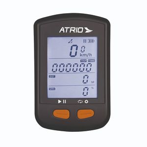 GPS Atrio Steel para Ciclismo Resistente à Água Recarregável Preto - BI132