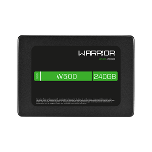 Ssd Gamer Warrior 2,5 Pol. 240Gb W500 - Gravação 500 Mb/S - SS210