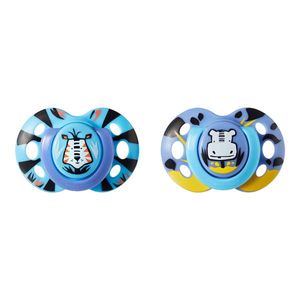 Chupeta Fun Style Tommee Tippee 2 Und 6-18M - Azul - TT005