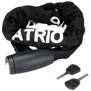 Cadeado de Corrente com Chave para Bike 8mm de Espessura 100cm em Poliéster Atrio - BI098