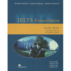 IELTS FOUNDATION STUDY SKILLS BOOK WITH AUDIO CD