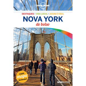 GUIA LONELY PLANET DE BOLSO - NOVA YORK - COM MAPA