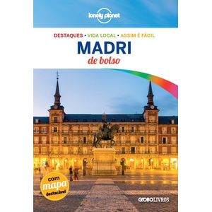 GUIA LONELY PLANET DE BOLSO - MADRI  - COM MAPA