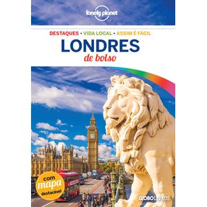 GUIA LONELY PLANET BOLSO - LONDRES - COM MAPA