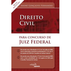 DIREITO CIVIL PARA CONCURSO DE JUIZ FEDERAL