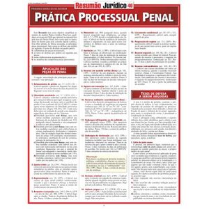 RESUMAO JURIDICO V46 - PRATICA PROCESSUAL PENAL