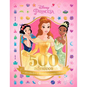 500 ADESIVOS - DISNEY PRINCESAS