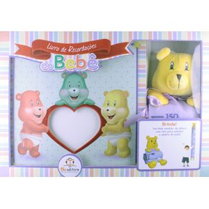 LIVRO DE RECORDACOES DO BEBE - MENINO - ACOMPANHA MEDIDOR