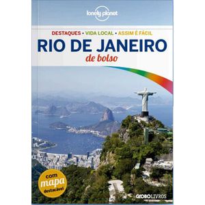 GUIA LONELY PLANET DE BOLSO - RIO DE JANEIRO - COM MAPA