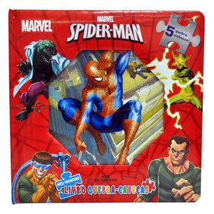 SPIDER MAN - MEU PRIMEIRO LIVRO QUEBRA-CABECAS