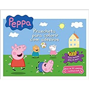 PEPPA PIG - PRANCHETA PARA COLORIR COM ADESIVOS