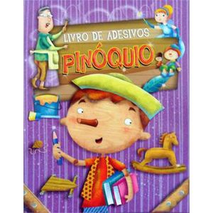 LIVRO DE ATIVIDADES E ADESIVOS - PINOQUIO
