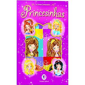BOX COM JANELAS - PRINCESINHAS - 6 VOLUMES