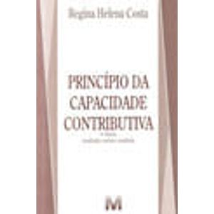 PRINCIPIO DA CAPACIDADE CONTRIBUTIVA