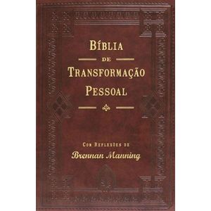 BIBLIA DE TRANSFORMACAO PESSOAL - LUXO (MARROM)