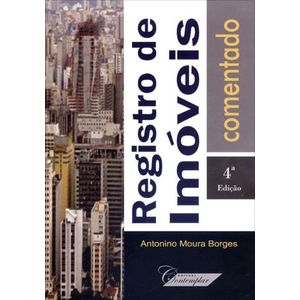 REGISTRO DE IMOVEIS COMENTADO