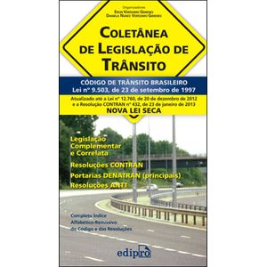 COLETANEA DE LEGISLACAO DE TRANSITO