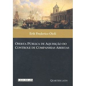 OFERTA PUBLICA DE AQUISICAO DO CONTROLE DE COMPANHIAS ABERTAS